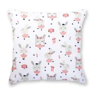 Poszewki na poduszki - ŚWIAT SYPIALNI Poszewka Bawełnian Jasiek Belluno 91 Zając 40x40 - miniaturka - grafika 1