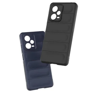 Magic Shield Case etui do Xiaomi Redmi Note 12 Pro+ elastyczny pancerny pokrowiec niebieskie - Etui i futerały do telefonów - miniaturka - grafika 15
