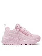 Buty dla dziewczynek - Skechers Sneakersy Uno Lite easy Zip 310387L/LTPK Różowy - miniaturka - grafika 1