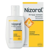 Problemy skórne - Nizoral 20mg/ml szampon przeciwłupieżowy 100ml - miniaturka - grafika 1