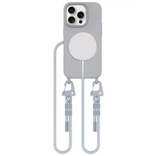 Etui TECH-PROTECT MagNecklace MagSafe do Apple iPhone 14 Pro Szary - Etui i futerały do telefonów - miniaturka - grafika 1