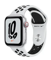 Smartwatch - Apple Watch SE Nike 44/Silver/Black Nike Sport LTE - miniaturka - grafika 1