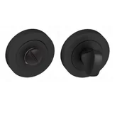 Szyldy i rozety - Rozeta podklamkowa do wc Alma Czarna Domino - miniaturka - grafika 1