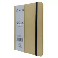 Notesy i bloczki - Notes A5 Kropki Kraft ANTRA - miniaturka - grafika 1