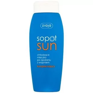 Ziaja Sopot Sun Chłodzącemleczko po opalaniu z wapniem 200ml - Kosmetyki po opalaniu - miniaturka - grafika 1