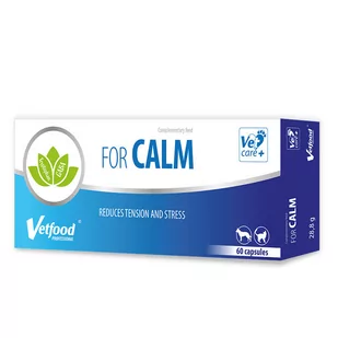 Vetfood For Calm 60 caps - Suplementy i witaminy dla psów - miniaturka - grafika 1