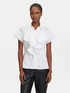 Koszule damskie - KARL LAGERFELD Koszula A3W11035 Biały Regular Fit - miniaturka - grafika 1
