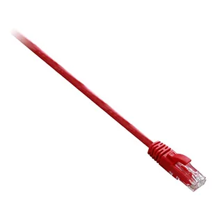 V7 V7CAT6STP-01M-RED-1N RJ45 - kabel sieciowy STP, 1 m, czerwony - Kable miedziane - miniaturka - grafika 1