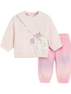 Bluzy i sweterki niemowlęce - COOL CLUB 2-częściowy zestaw w kolorze jasnoróżowym - miniaturka - grafika 1