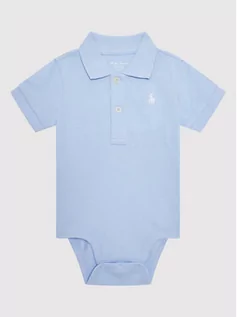 Body dla niemowląt - Polo Ralph Lauren Body dziecięce 320812073041 Niebieski - grafika 1
