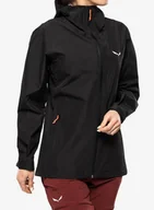 Kurtki damskie - Kurtka damska Salewa Puez Aqua 4 PTX 2.5L Jacket - black out - miniaturka - grafika 1
