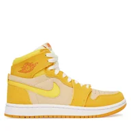 Sneakersy damskie - Sneakersy Nike Air Jordan 1 ZM FJ5743 Żółty - miniaturka - grafika 1