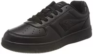 Sneakersy damskie - KangaROOS damskie k-watch sneakersy, Jet Black Mono 5500, 41 EU - miniaturka - grafika 1