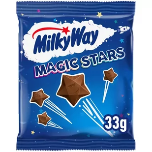 Milky Way Magic Stars Gwiazdki z puszystej mlecznej czekolady 33 g - Inne słodycze - miniaturka - grafika 1