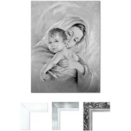 Obraz Matka Boża z Dzieciątkiem Jezus - Ikony i obrazy sakralne Obraz Matka Boża z Dzieciątkiem Jezus - Ikony i obrazy sakralne - miniaturka - grafika 1