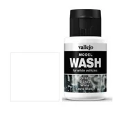 Farby i media malarskie - Farba Vallejo Model Wash, White 76501, 35 ml - miniaturka - grafika 1