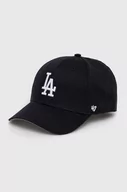Czapki dla dzieci - 47brand czapka z daszkiem bawełniana dziecięca MLB Los Angeles Dodgers Raised Basic kolor granatowy z aplikacją BRAC12CTP - miniaturka - grafika 1