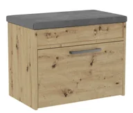 Szafki na buty - Szafka na buty z siedziskiem dąb artisan F5-L03 - miniaturka - grafika 1