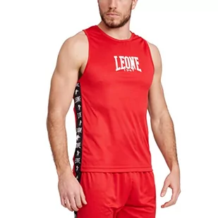 LEONE 1954 Ambassador Tank top, czerwony, podwójny, bardzo duży, Czerwony - Koszulki sportowe męskie - miniaturka - grafika 1