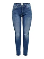 Spodnie damskie - ONLY ONLKendell dżinsy damskie skinny fit, niebieski (medium blue denim), 25W / 32L - miniaturka - grafika 1