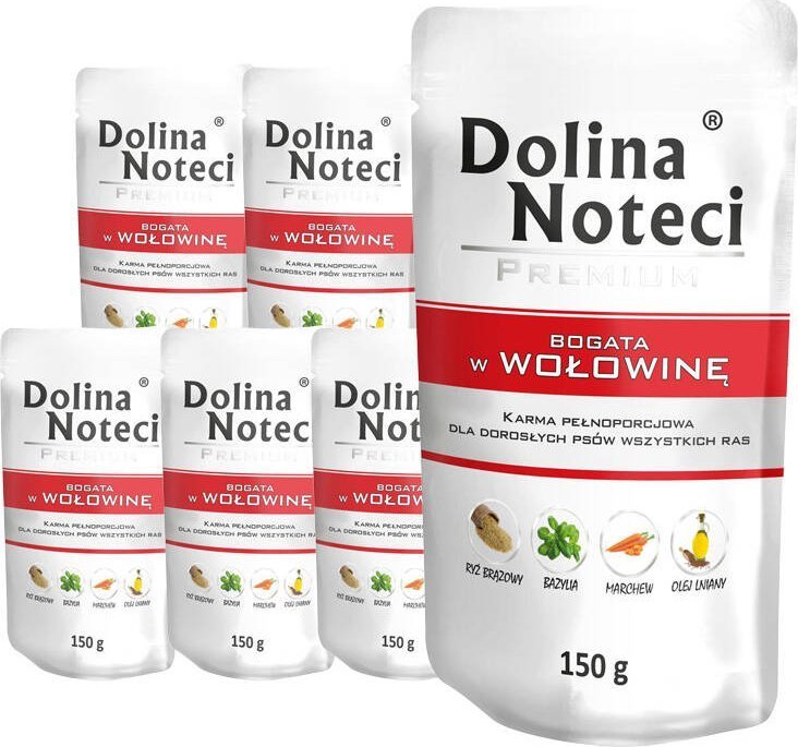 Dolina Noteci Premium z wołowiną 10x150g