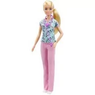 Lalki dla dziewczynek - Mattel Kariera. DVF50 Pielęgniarka - miniaturka - grafika 1
