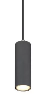 Globo Robby 57911HG lampa wisząca zwis 1x35W GU10 grafitowa/drewniana - Lampy sufitowe - miniaturka - grafika 1