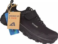 Buty trekkingowe dziecięce - American Club Dziecięce buty trekkingowe American Club WT-184/24 sportowe buty softshell 32 - miniaturka - grafika 1