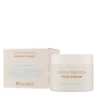 Kremy do twarzy - NACOMI Deep Hydration Krem Do Twarzy Coconut 40ml - miniaturka - grafika 1
