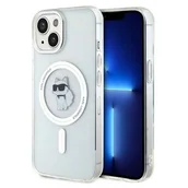 Etui i futerały do telefonów - Karl Lagerfeld IML Choupette MagSafe - Etui iPhone 14 / 15 / 13 (przezroczysty) - miniaturka - grafika 1