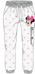 Spodnie dresowe dla dziewczynki Myszka Minnie Disney Szare - Spodnie i spodenki dla dziewczynek - miniaturka - grafika 1