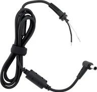 Kable - Kabel zasilający Wtyk dc 6.0/3.7mm bolec z kablem 6.32A 120W 1.5m Asus ROG GX GM 6.0x3.7 - miniaturka - grafika 1
