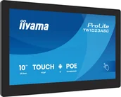 Monitory - iiyama 10.1" dotykowy PCAP (10 punktów) z systemem Android, technologią Power over Ethernet (PoE) i iiSignage² TW1023ASC-B3P - miniaturka - grafika 1