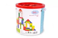 Klocki - Artyk Klocki drewniane 50el 676604 676604 - miniaturka - grafika 1