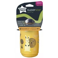 Bidony dla dzieci - Tommee Tippee Kubek Superstar 390ml 12m+ Yellow Raty 10x0% do 15.04.2022! - miniaturka - grafika 1