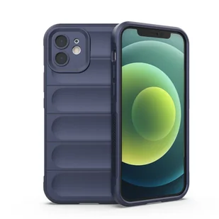 Magic Shield Case etui do iPhone 13 elastyczny pancerny pokrowiec ciemnoniebieski - Etui i futerały do telefonów - miniaturka - grafika 1