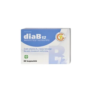 FARMACEUTYCZNA SPÓŁDZIELNIA PRACY "GALENA" DiaB12 - 30 kapsułek - Przeziębienie i grypa - miniaturka - grafika 1