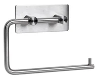 Stojaki i wieszaki na papier toaletowy - Uchwyt na papier toaletowy BOZAN srebrny - miniaturka - grafika 1