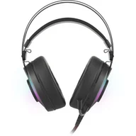 Słuchawki - GENESIS Neon 600 RGB Czarno-Niebieskie (NSG-1656) - miniaturka - grafika 1