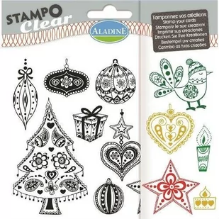 Stemple świąteczne, silikonowe, Boże Narodzenie - Scrapbooking - miniaturka - grafika 1