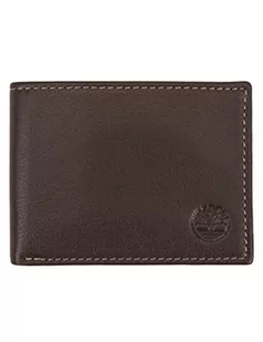 Timberland Męski portfel Blix Slimfold skórzany, Brązowy, rozmiar uniwersalny - Portfele - miniaturka - grafika 1