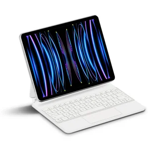 Magnetyczne etui z klawiaturą do iPad 4/5/6, Pro 11 2018-2022, case obudowa - Etui do tabletów - miniaturka - grafika 1