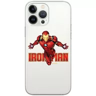 Etui i futerały do telefonów - Etui Marvel dedykowane do Xiaomi REDMI NOTE 8 PRO, wzór: Iron Man 030 Etui częściowo przeźroczyste, oryginalne i oficjalnie licencjonowane - miniaturka - grafika 1