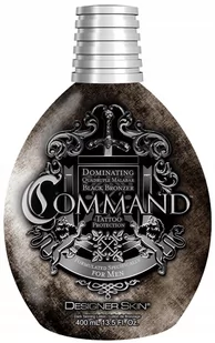 Designer Skin, Command Black, ciemny bronzer do opalania, 400 ml - Balsamy i kremy do opalania - miniaturka - grafika 1