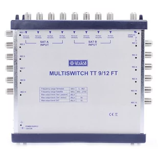 Telmor Multiswitch TT 9/12 FT końcowy - Rozgałęźniki i multiswitche do TV-SAT - miniaturka - grafika 1