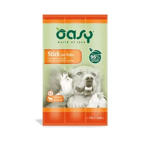OASY STICK KURCZAK 3X12G - Przysmaki dla psów - miniaturka - grafika 1