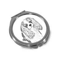 Lusterka do makijażu - Cavalier king charles spaniel Lusterko kieszonkowe - miniaturka - grafika 1