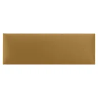 Panele ścienne i boazeria - Panel Ścienny Tapicerowany 3D Prostokąt 60X20 Cm Żółty T18 Welurowy - miniaturka - grafika 1