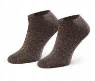 Skarpetki damskie - STEVEN STOPKI LNIANE 174 35-37 brązowy/melange - miniaturka - grafika 1