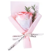 Sztuczne kwiaty - Róża Mydlana W Pudełku – Prezent Na Dzień Kobiet - miniaturka - grafika 1